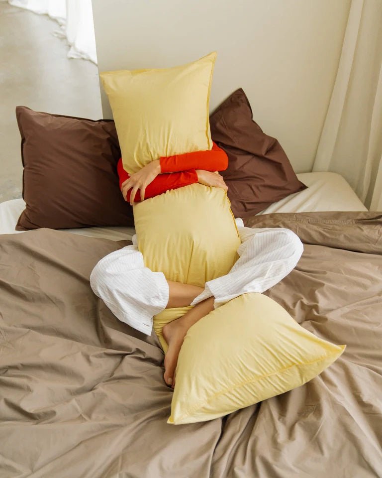 Suite702 Kissenbezug BEDMATE 140 BUTTER YELLOW gelb | 50x140cm - Sir Henrys