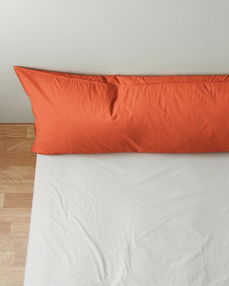 Suite702 Kissenbezug BEDMATE 140 POPPY ORANGE orange | 50x140cm - Sir Henrys