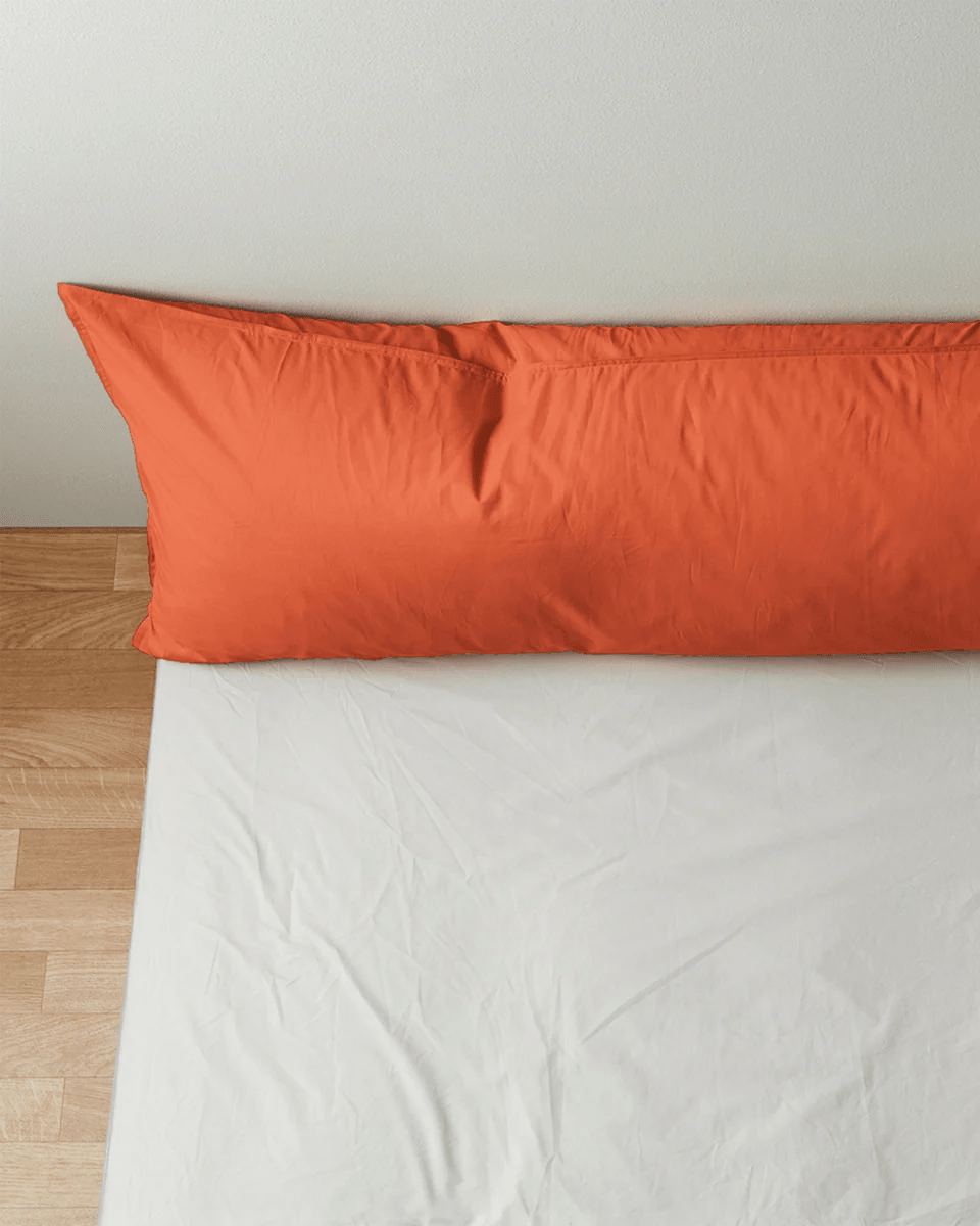 Suite702 Kissenbezug BEDMATE 160 POPPY ORANGE orange | 50x160cm - Sir Henrys