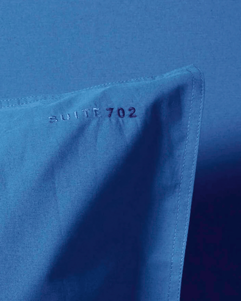 Suite702 Kissenbezug COBALT BLUE royalblau Baumwolle | 80x80cm - Sir Henrys