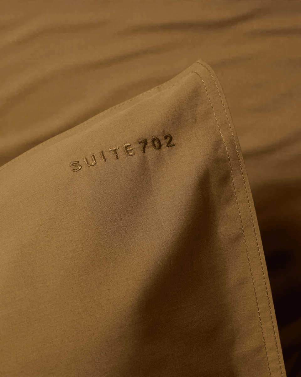 Suite702 Kissenbezug KHAKI GOLD Baumwolle | 80x80cm - Sir Henrys