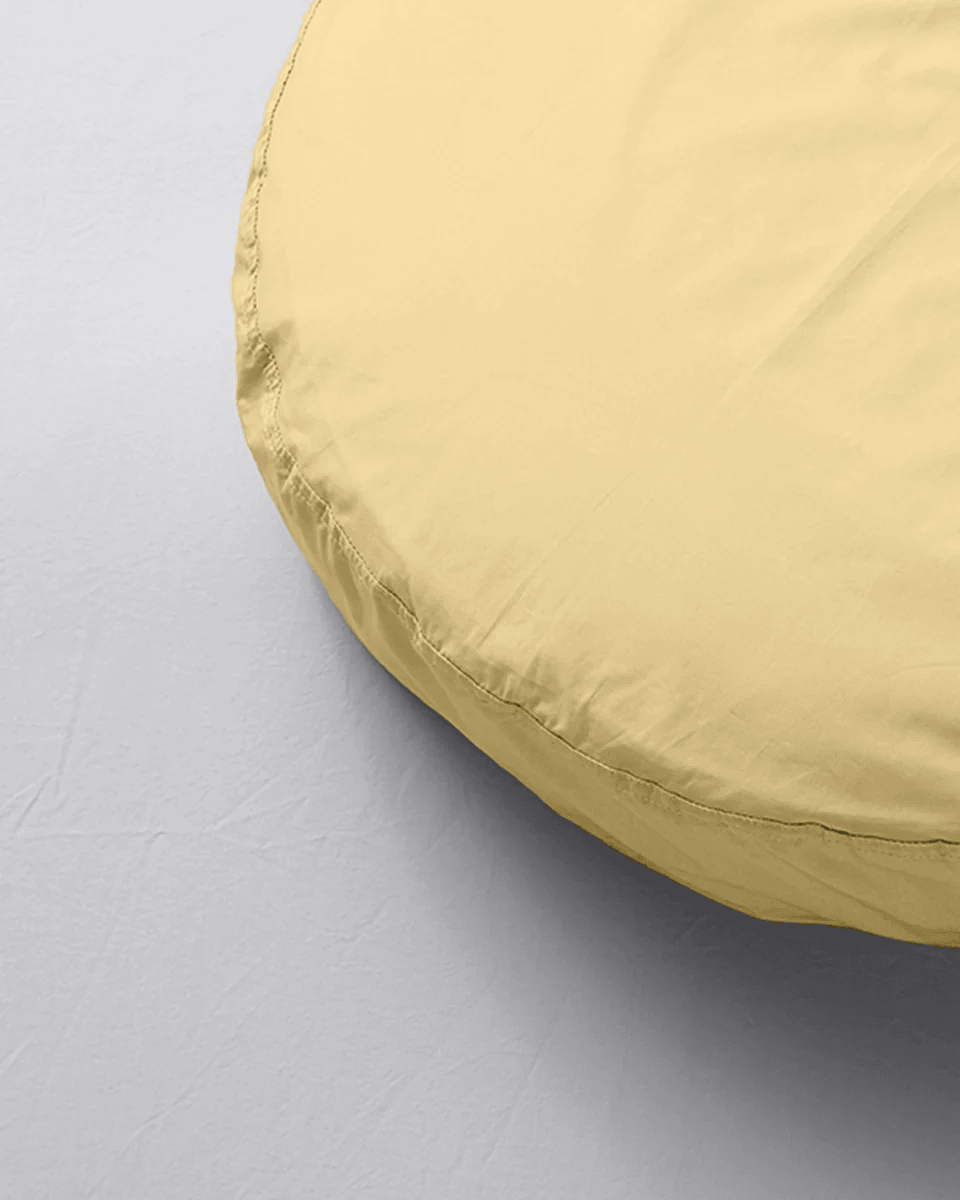 Suite702 Kissenbezug Really bigDot BUTTER YELLOW |Ø80cm - Sir Henrys