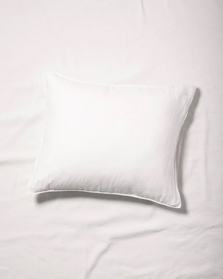 Suite702 Kissenbezug WHITE weiß Leinen | 80x80cm - Sir Henrys