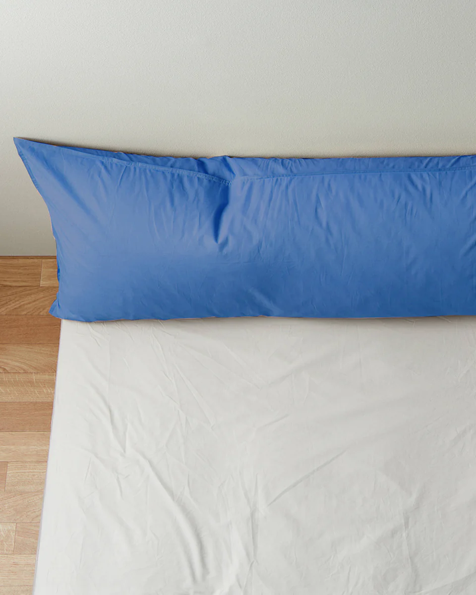 Suite702 Kissenbezug BEDMATE 160  COBALT BLUE royalblau |50x160cm