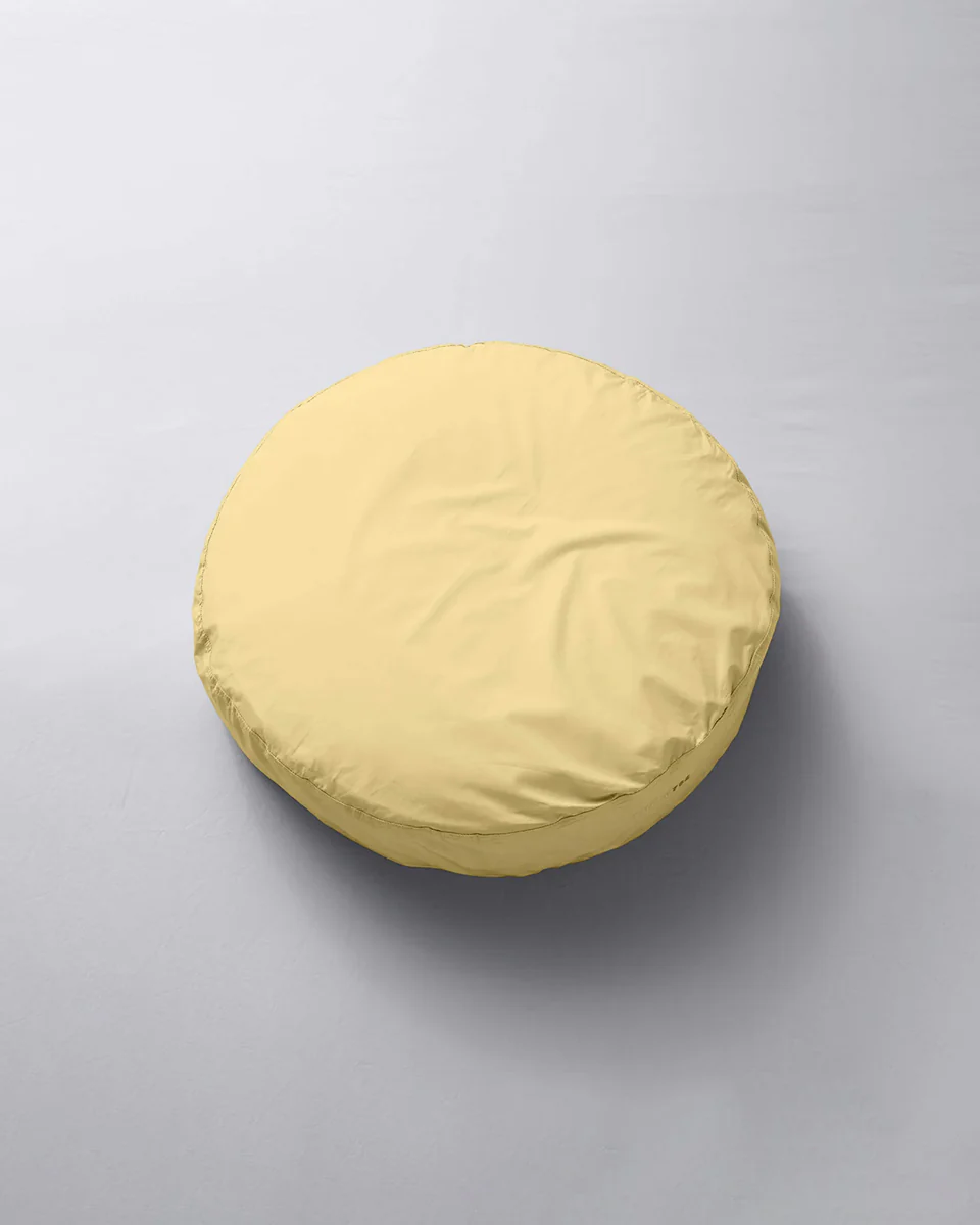 Suite702 Kissenbezug bigDot BUTTER YELLOW gelb |Ø 50cm