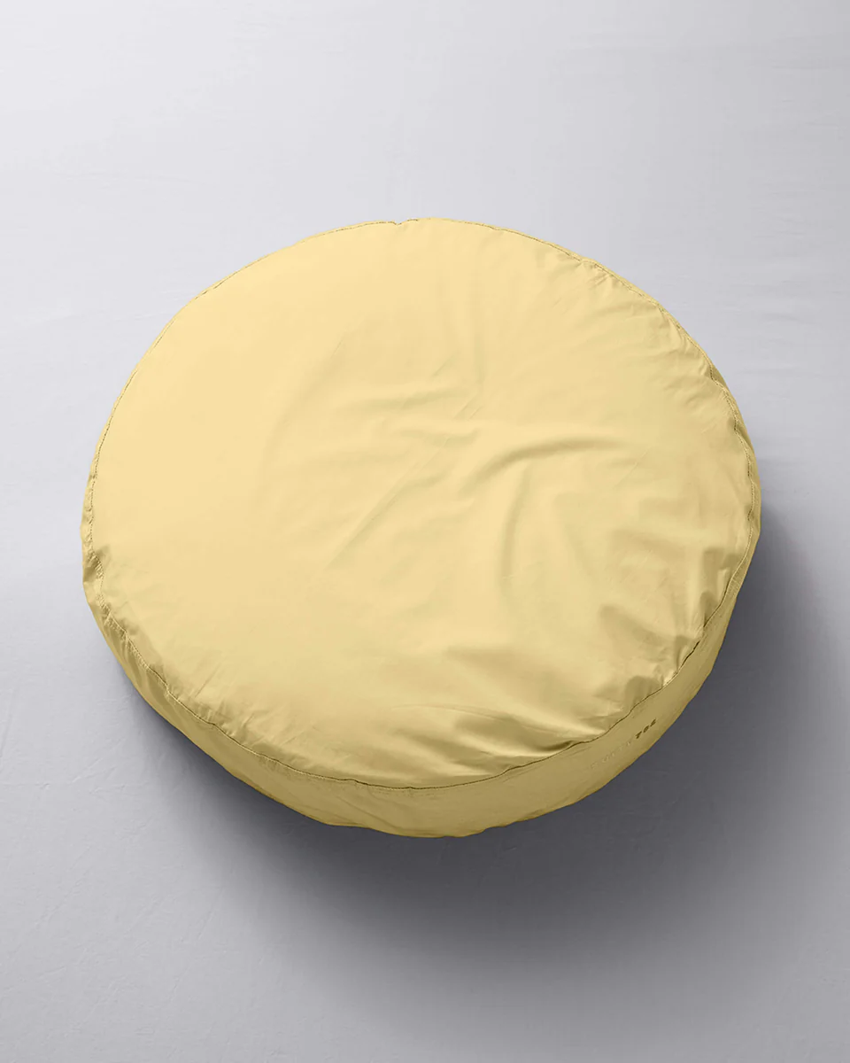 Suite702 Kissenbezug Really bigDot BUTTER YELLOW |Ø80cm