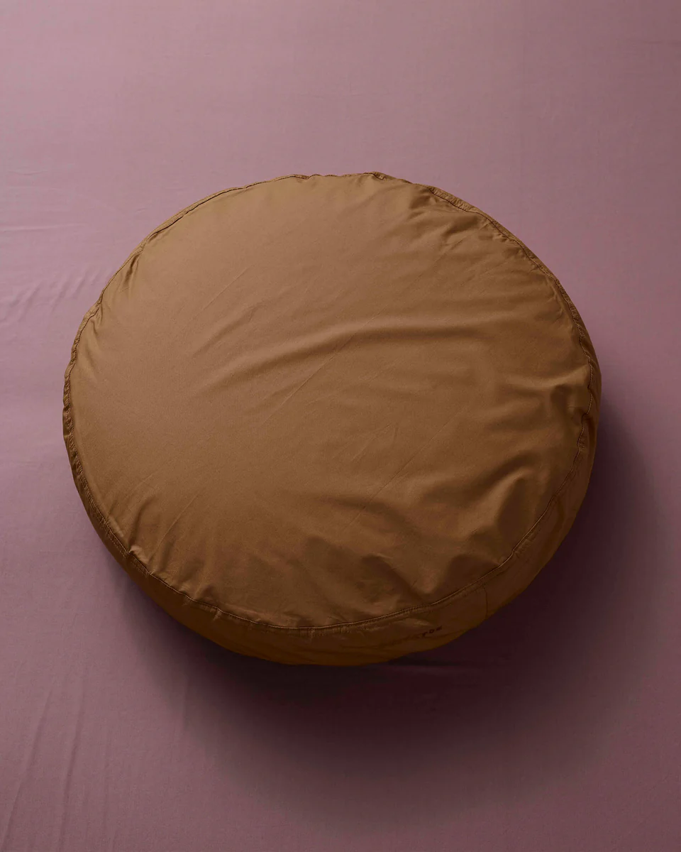 Suite702 Kissenbezug Really bigDot KHAKI GOLD | Ø80cm