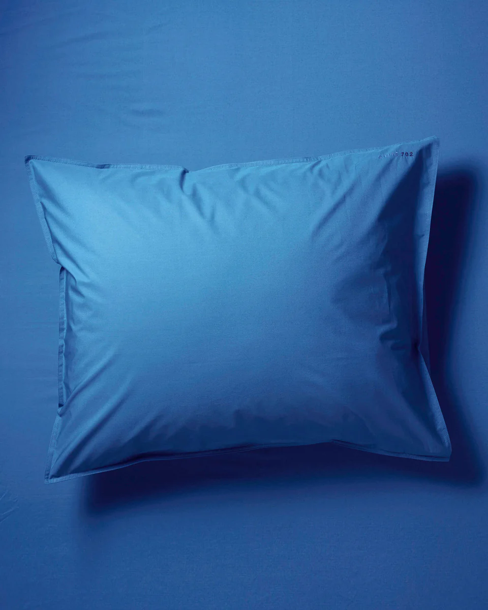 Suite702 Kissenbezug COBALT BLUE royalblau Baumwolle | 80x80cm