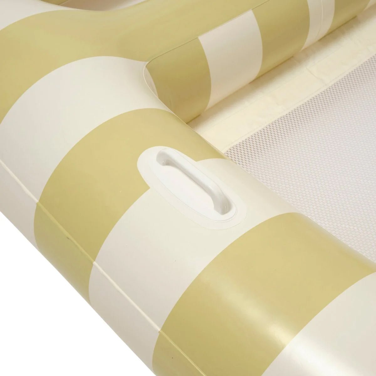 Sunnylife Luftmatratze TWIN HAMMOCK beige gestreift | 220x135x42cm - Sir Henrys