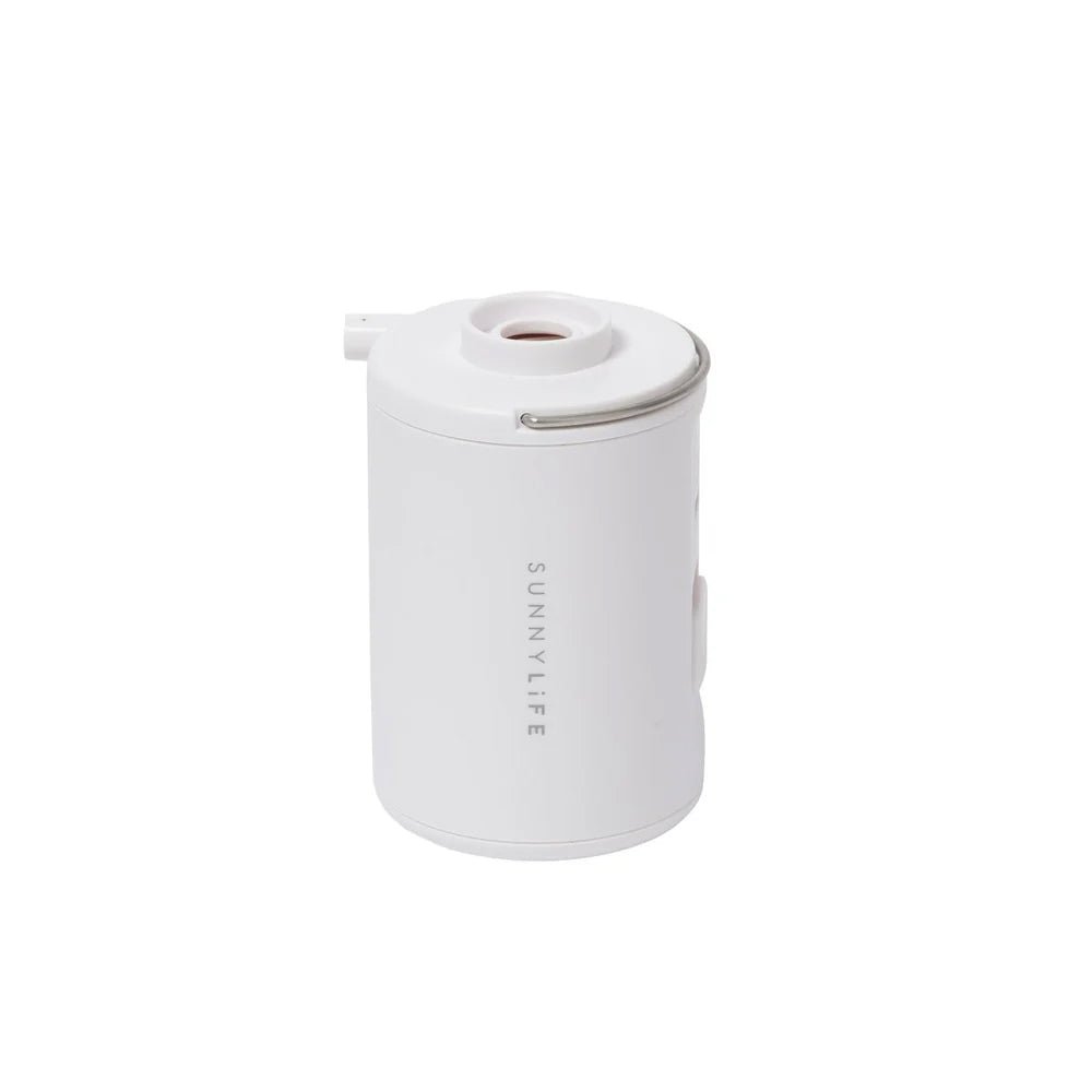 Sunnylife Luftpumpe MINI WHITE elektrisch portable weiß - Sir Henrys