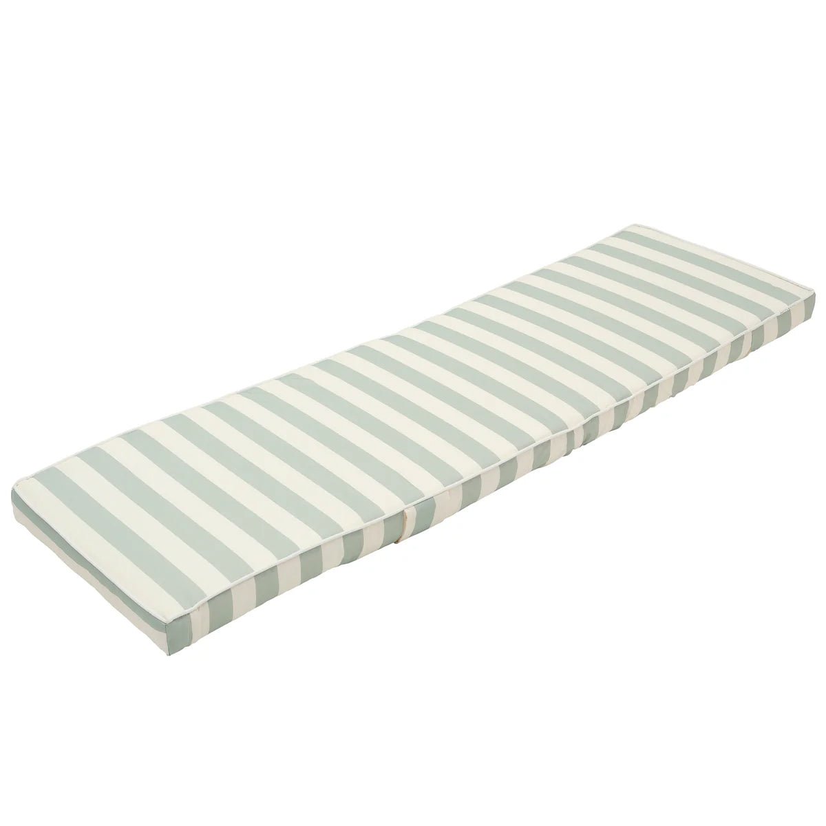 Sunnylife Outdoor Liege LUXE LOUNGER SEASAGE salbei creme gestreift | 180x56x9cm - Sir Henrys