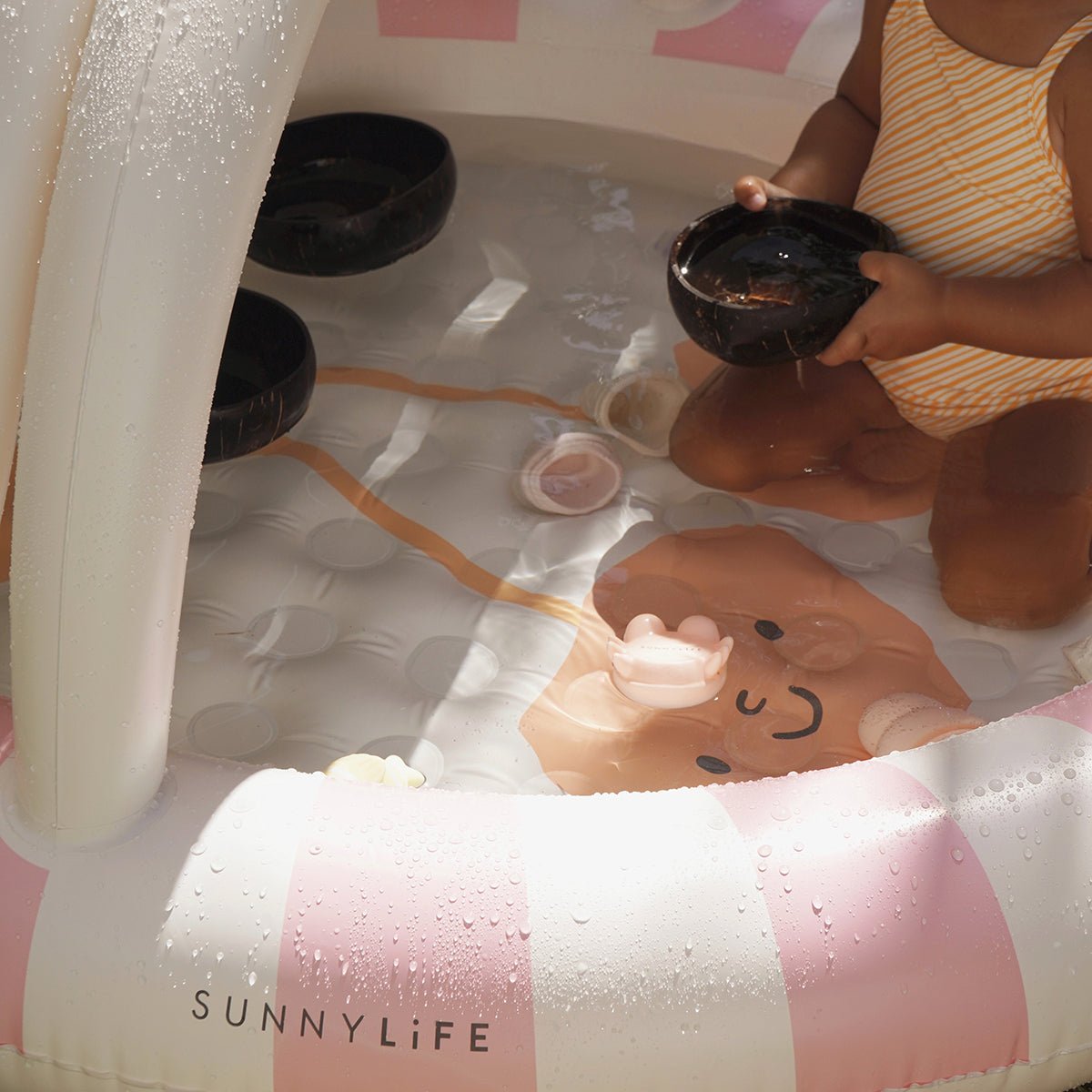 Sunnylife Pool COTTON CANDY rosa weiß | 120cm - Sir Henrys