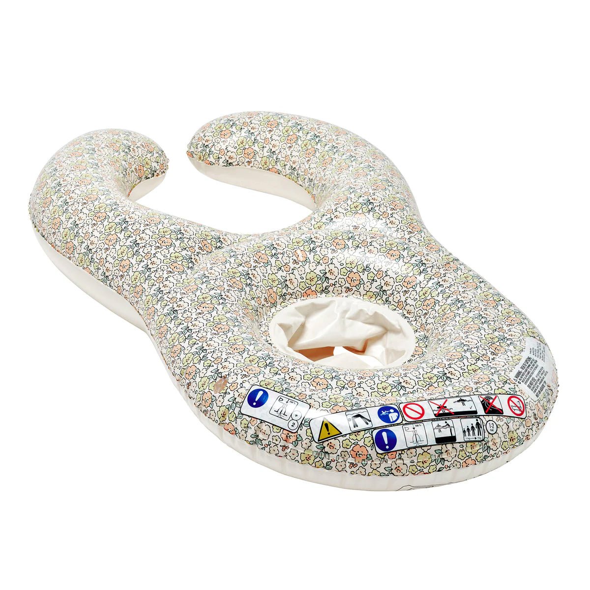 Sunnylife Schwimmring Baby FLOAT TOGETHER - INTO THE GARDEN bunt | 110cm - Sir Henrys