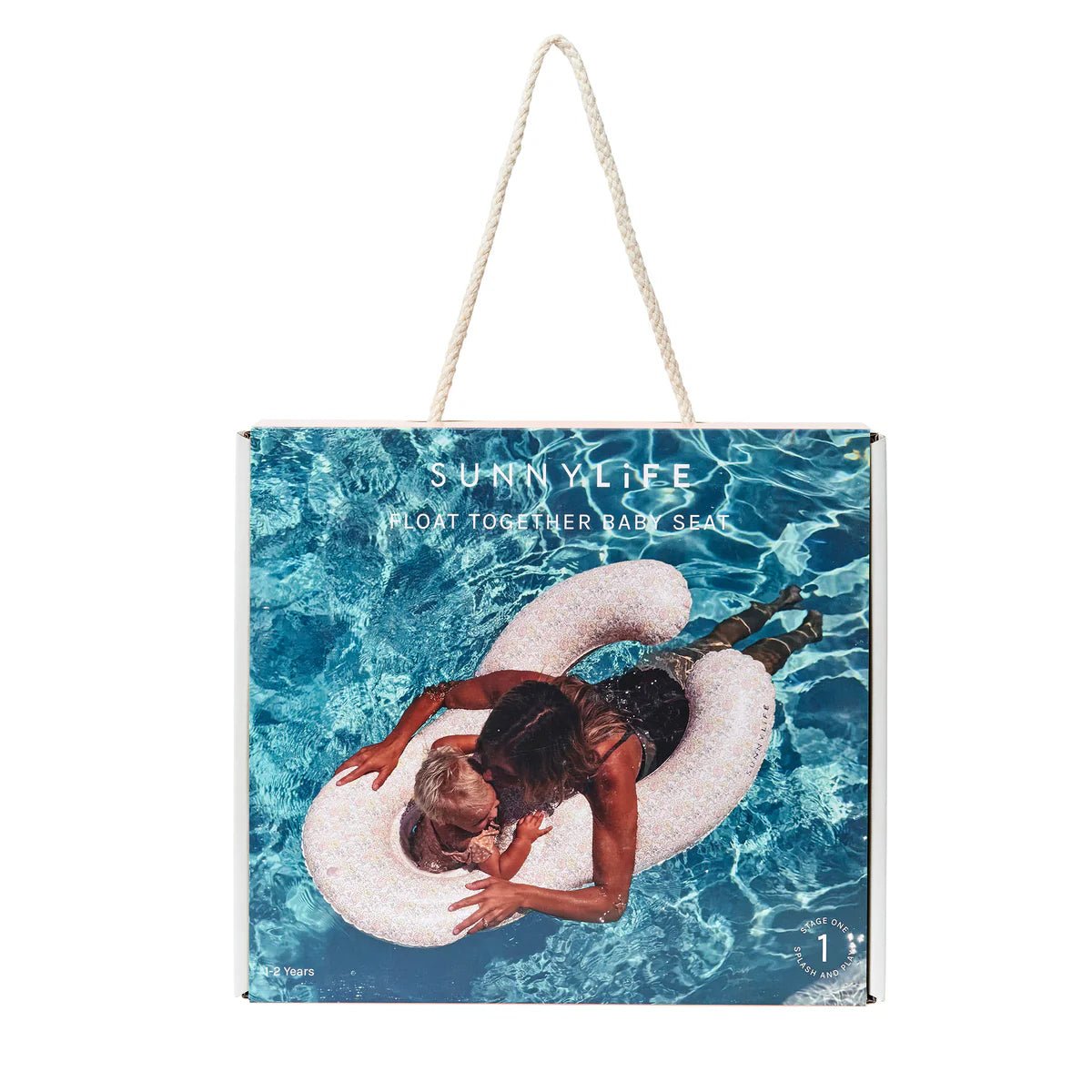 Sunnylife Schwimmring Baby FLOAT TOGETHER - INTO THE GARDEN bunt | 110cm - Sir Henrys