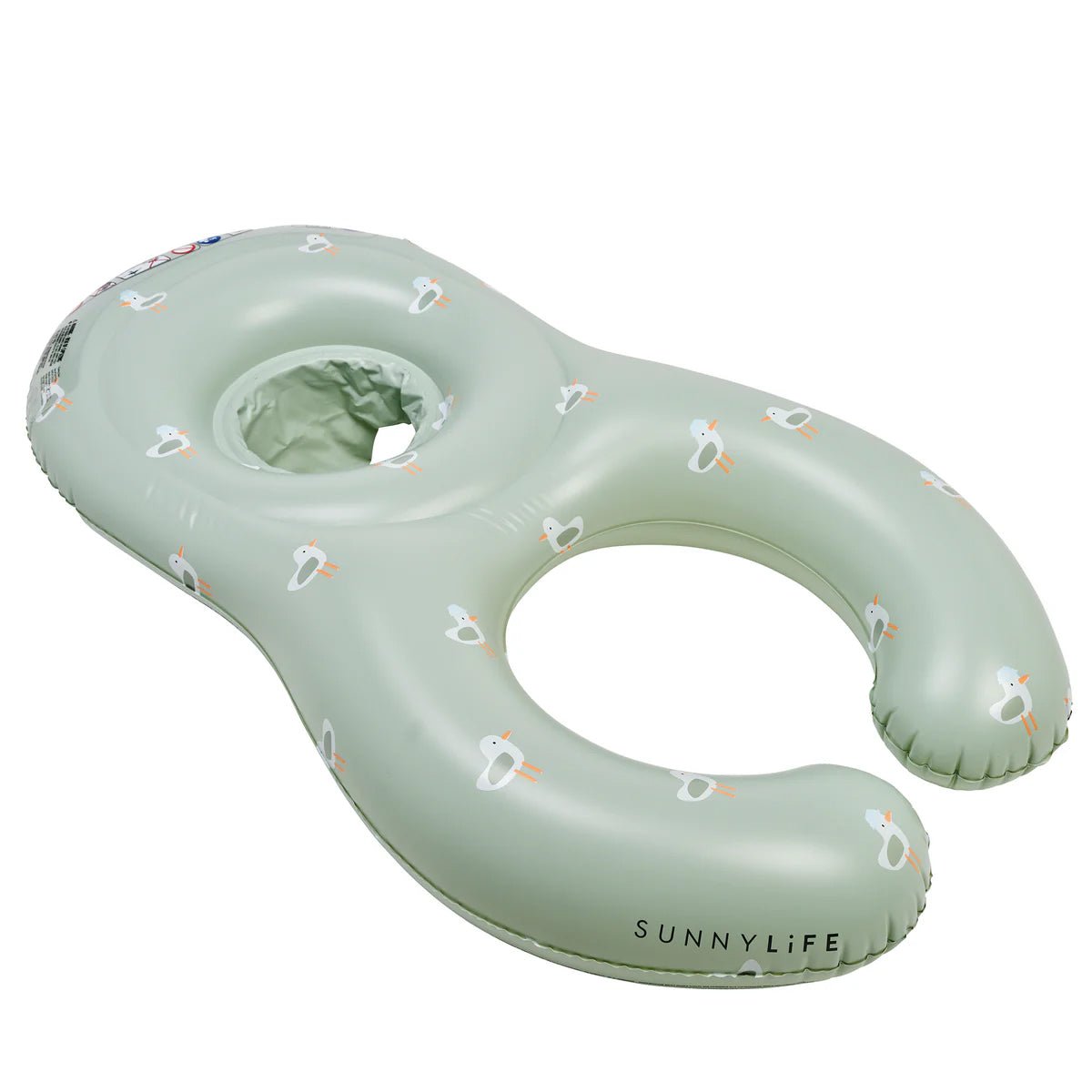 Sunnylife Schwimmring Baby FLOAT TOGETHER - SAMMY THE SEAGULL grün | 110cm - Sir Henrys