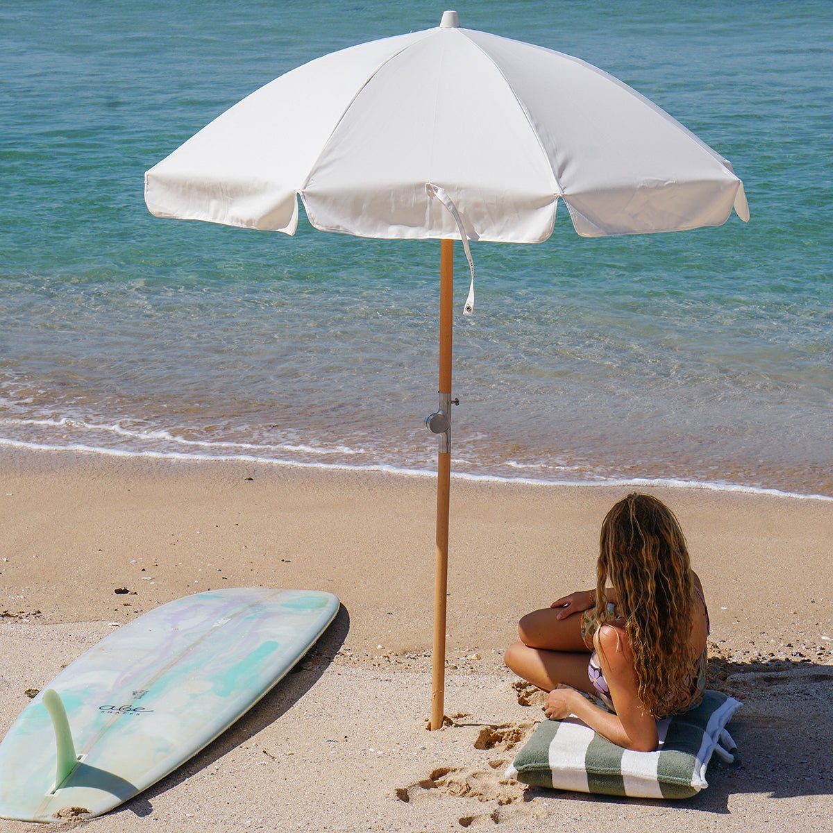 Sunnylife Sonnenschirm LUXE CREAM creme | Ø155cm - Sir Henrys