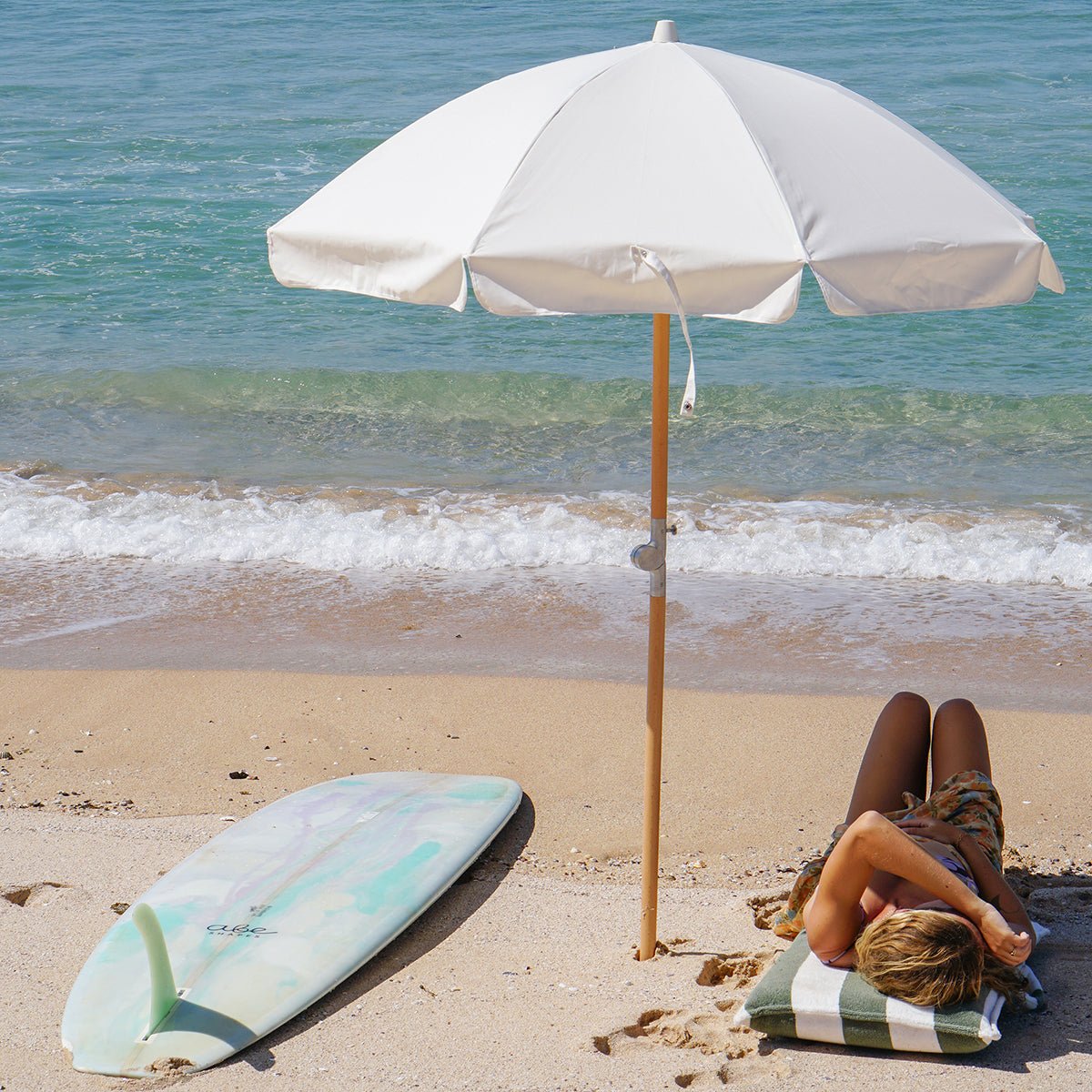 Sunnylife Sonnenschirm LUXE CREAM creme | Ø155cm - Sir Henrys