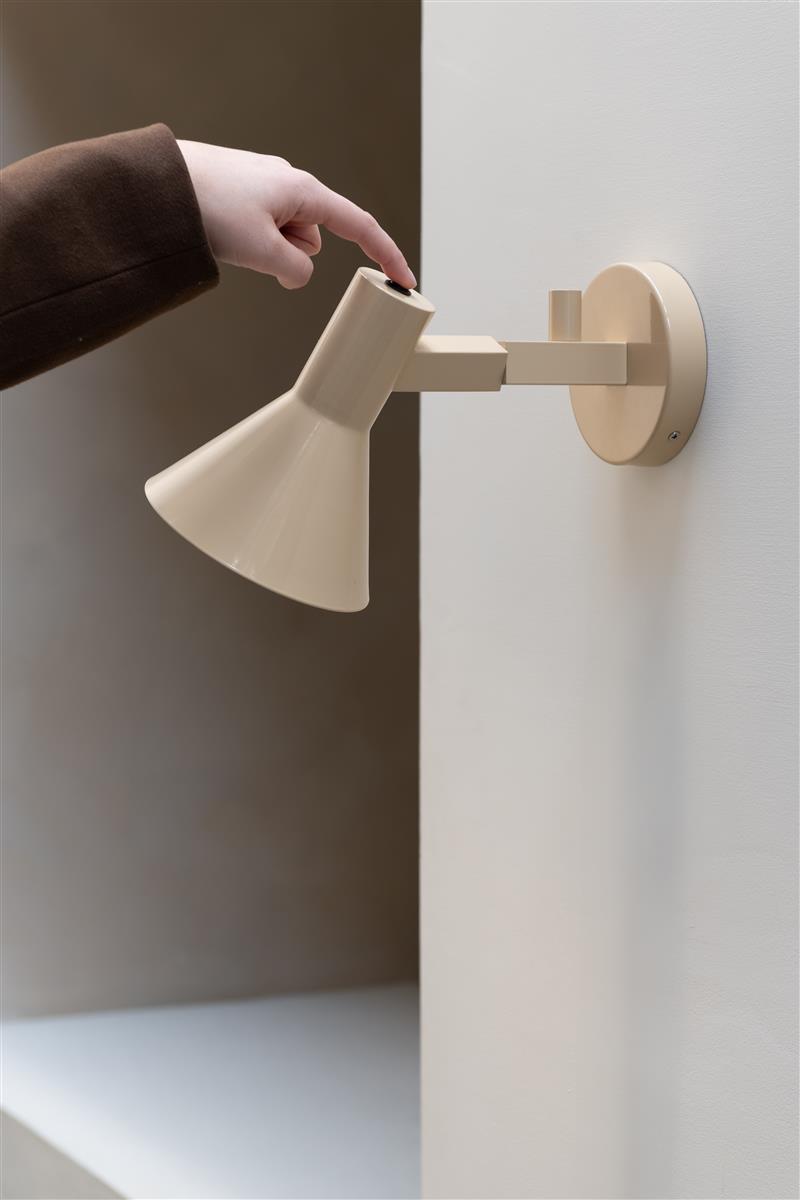 It's about RoMi Wandleuchte STAVANGER beige | 31x15x20cm