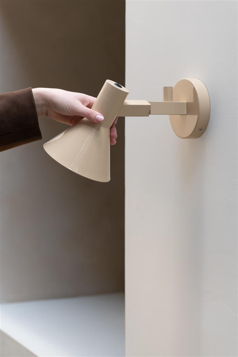 It's about RoMi Wandleuchte STAVANGER beige | 31x15x20cm