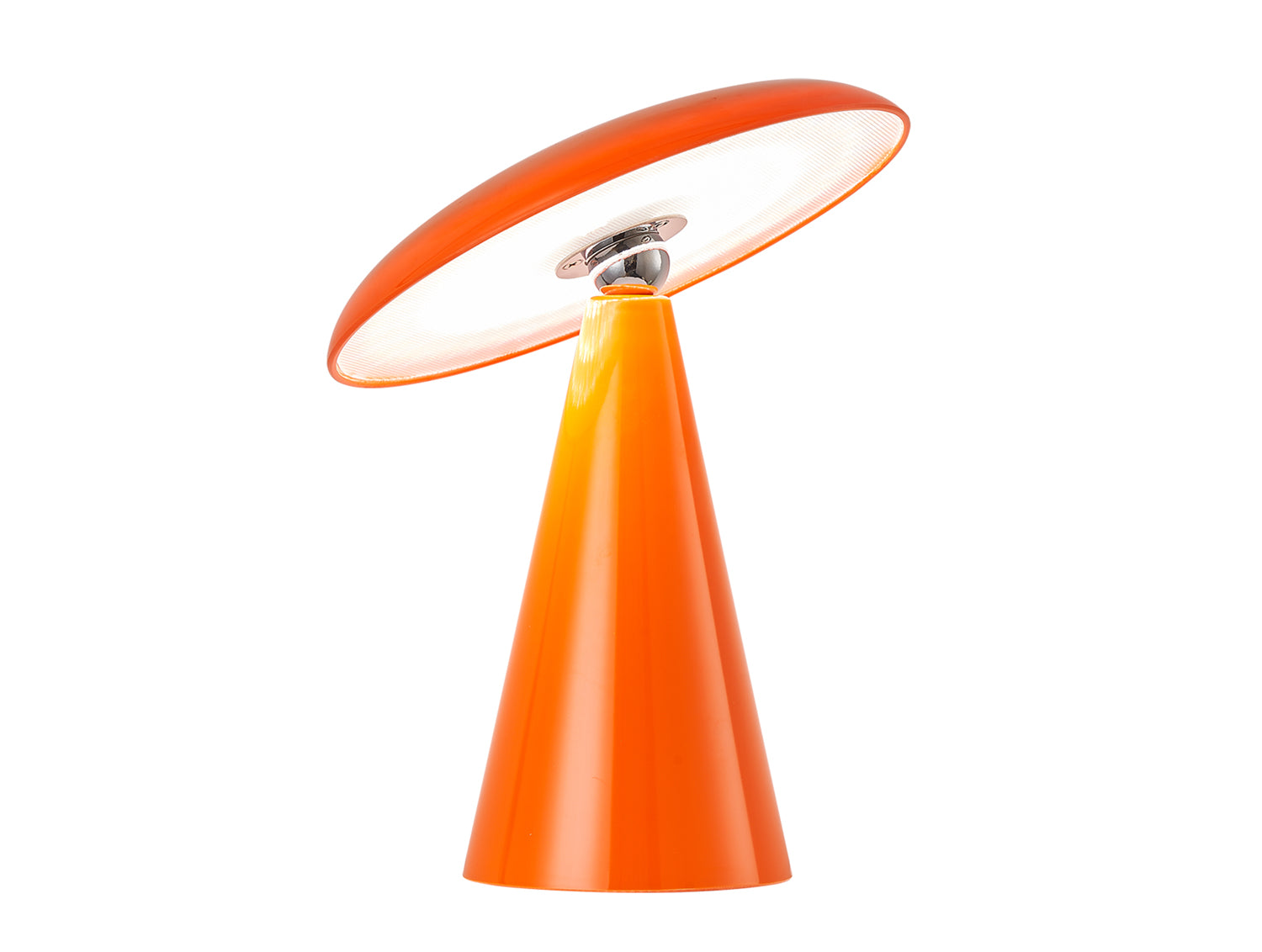 Leitmotiv Tischlampe PHOEBE Akku LED orange | Ø23x26cm