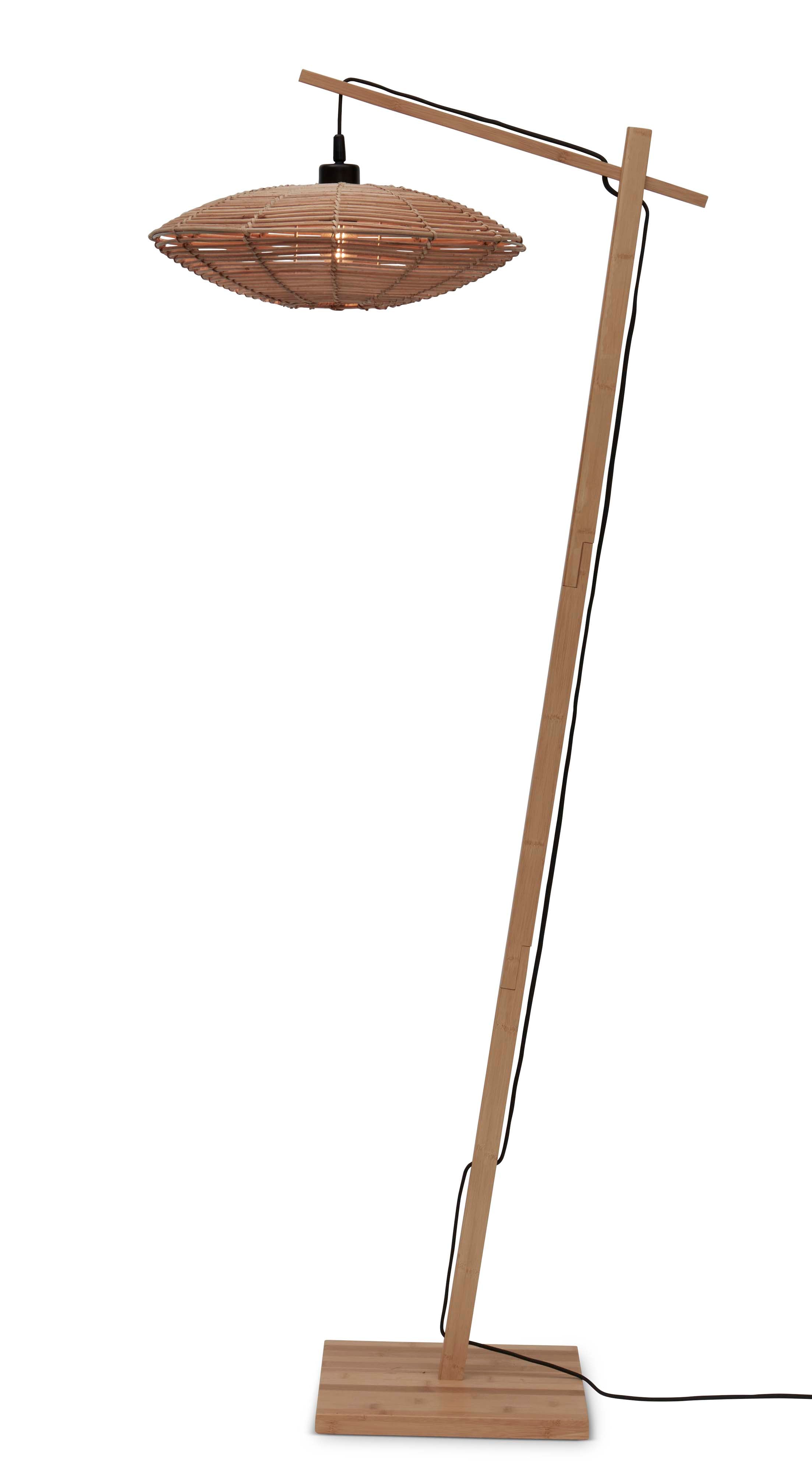 Good&Mojo Stehlampe TANAMI braun | 63x40x150cm