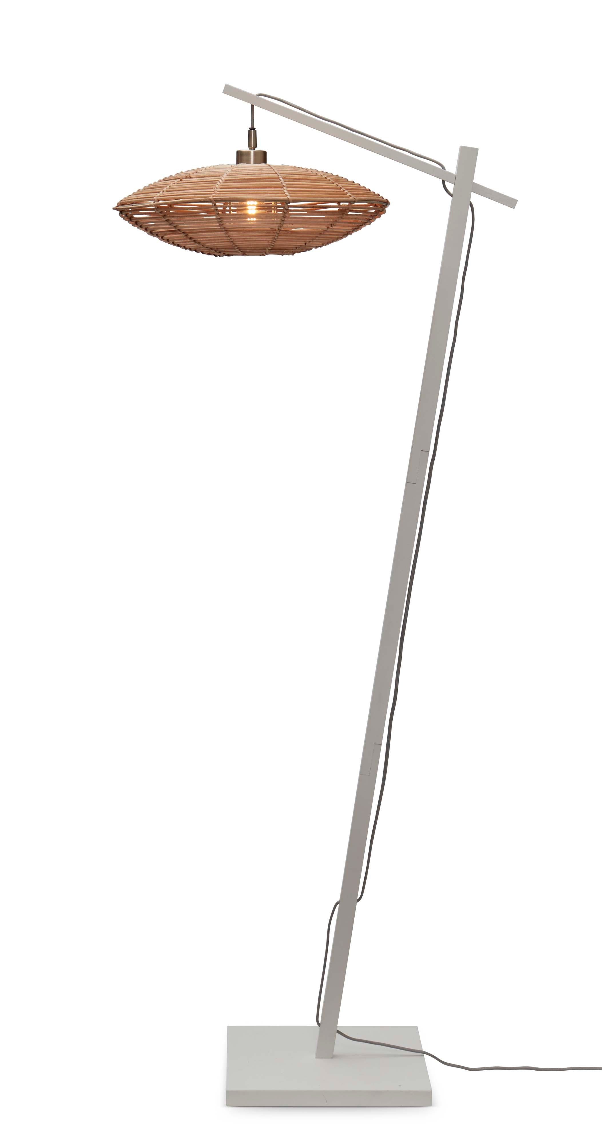 Good&Mojo Stehlampe TANAMI braun | 63x40x150cm