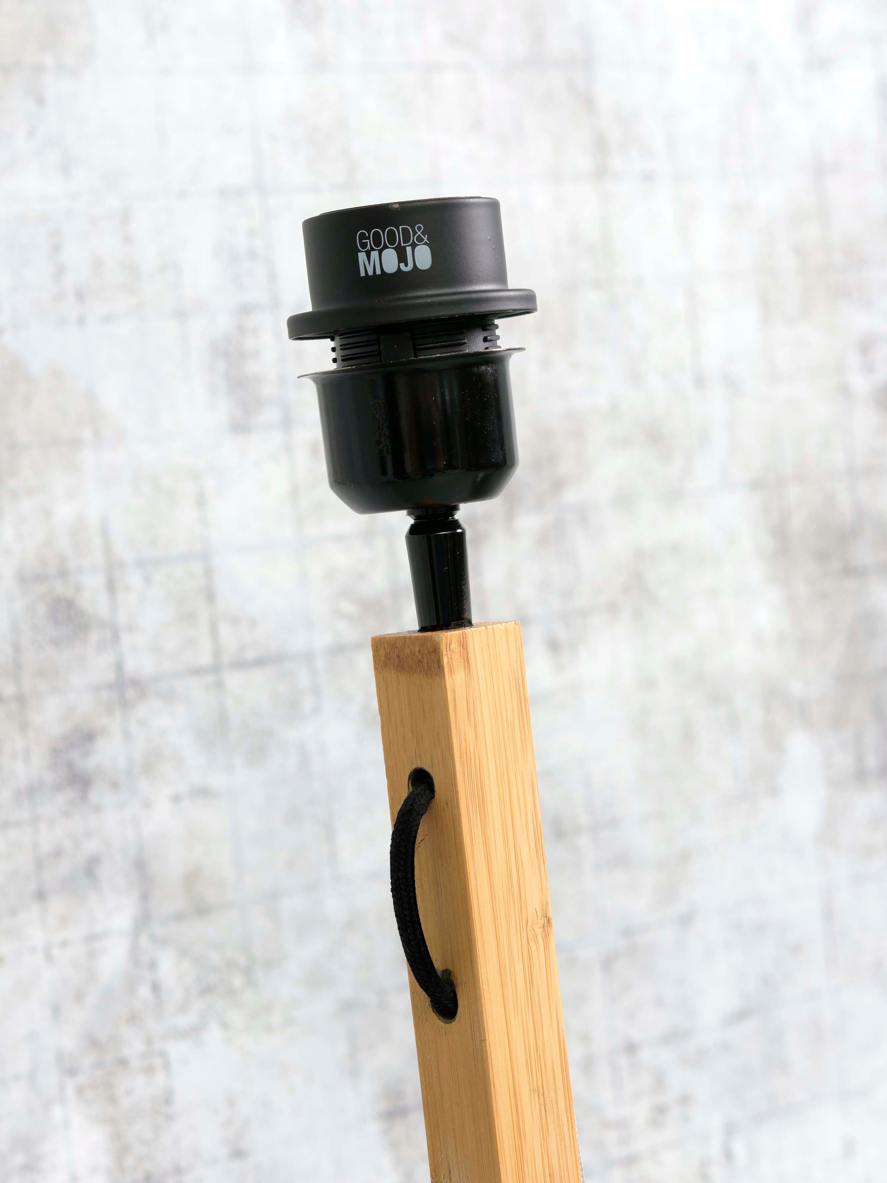Good&Mojo Stehlampe TANAMI braun | 25x25x130cm
