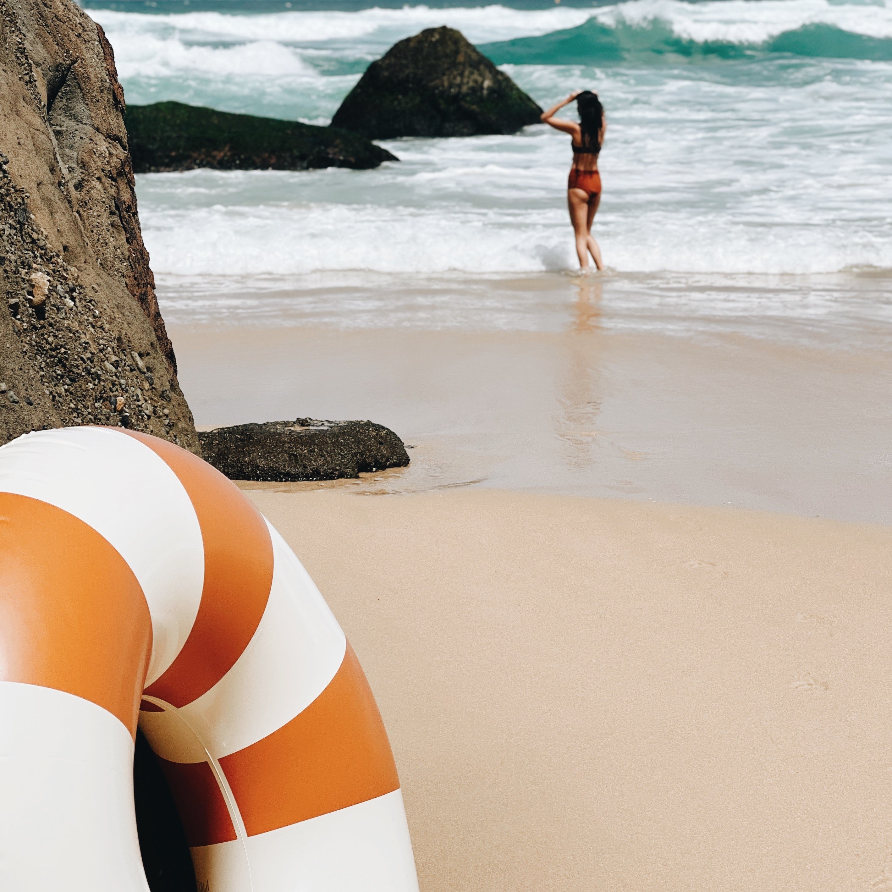 Petites Pommes Schwimmring CELINE Tangerine |  Ø 120cm