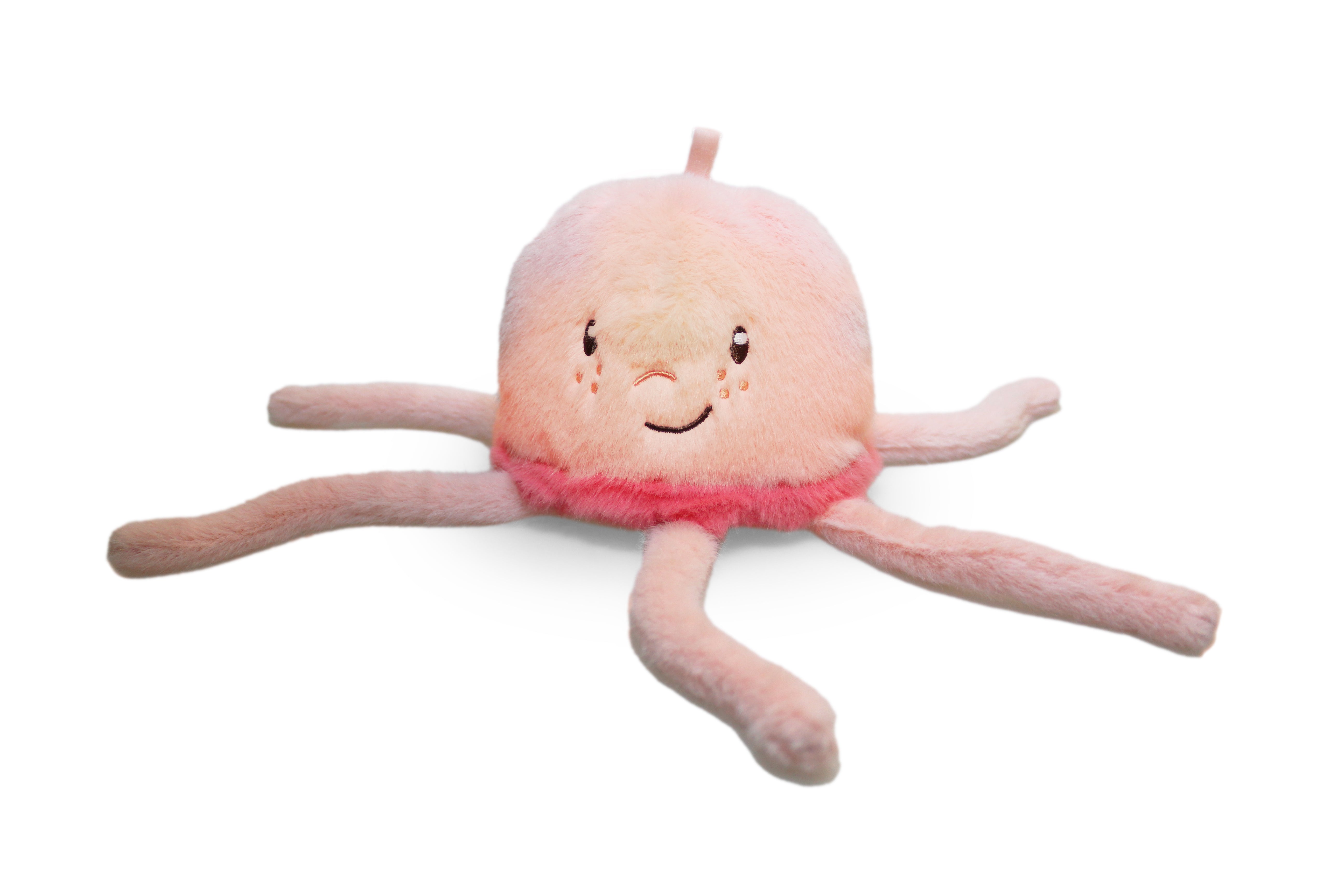 AP Junior Nachtlicht & Kuscheltier QUALLE COLETTE rosa | 13x28cm