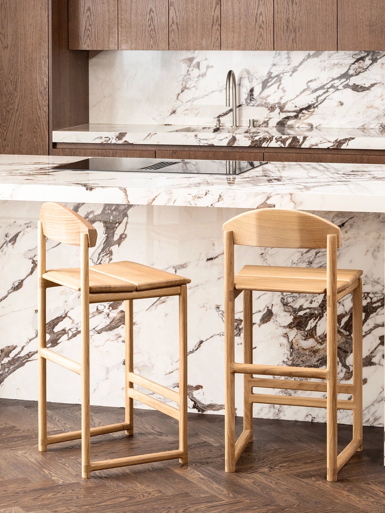 by Crea® Barhocker TED Eiche Natur