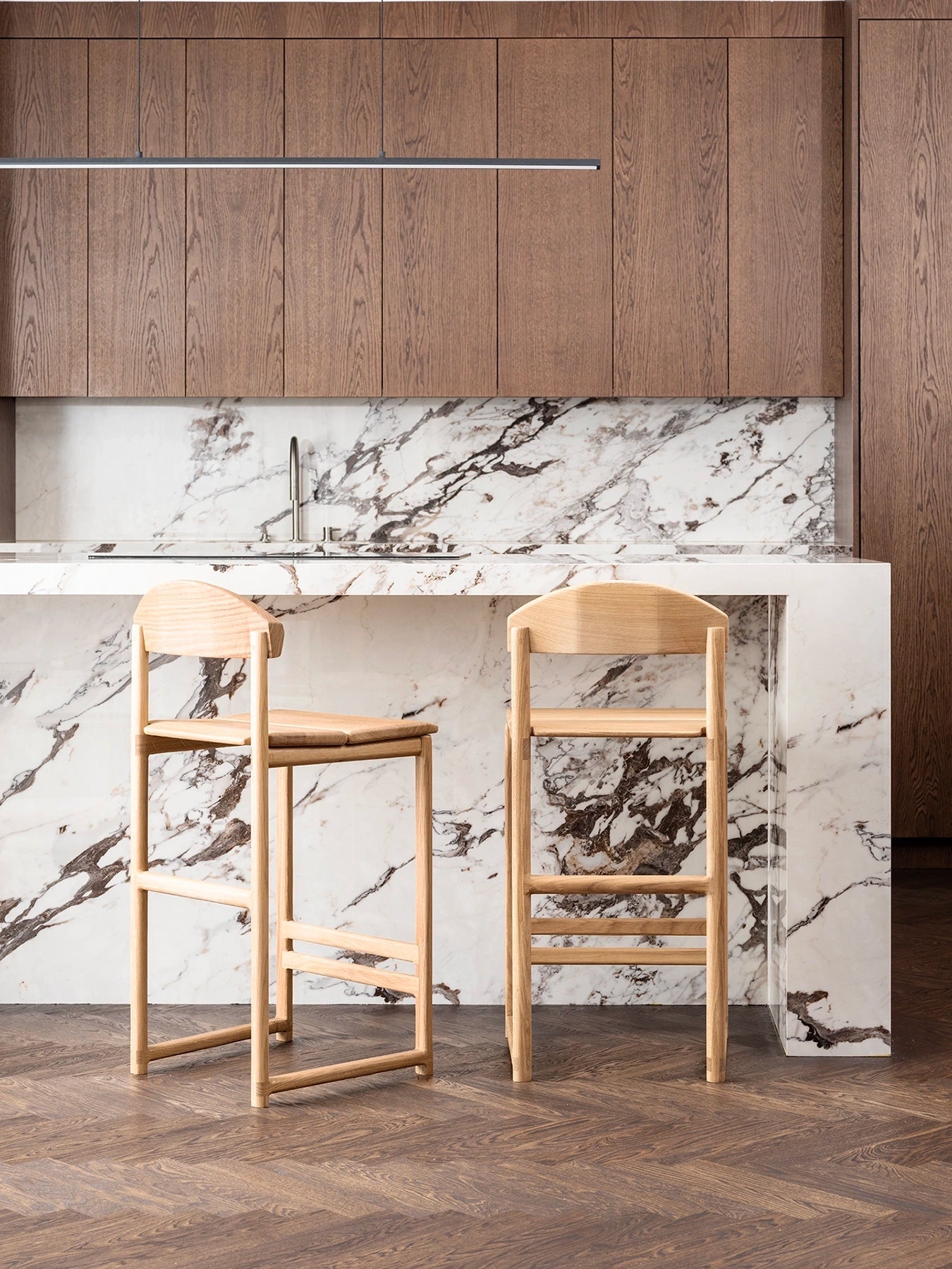 by Crea® Barhocker TED Eiche Natur