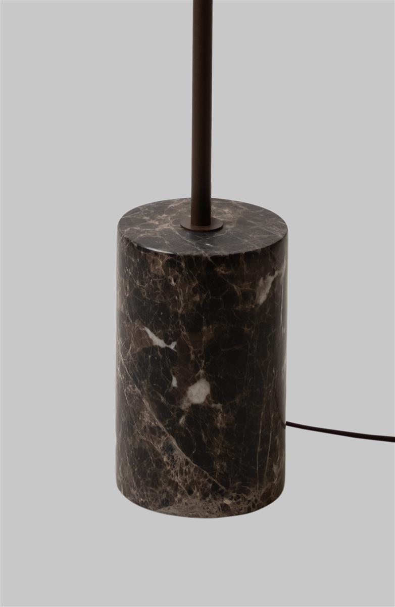 It's about RoMi Stehlampe TIVOLI braun | 20x42x163cm