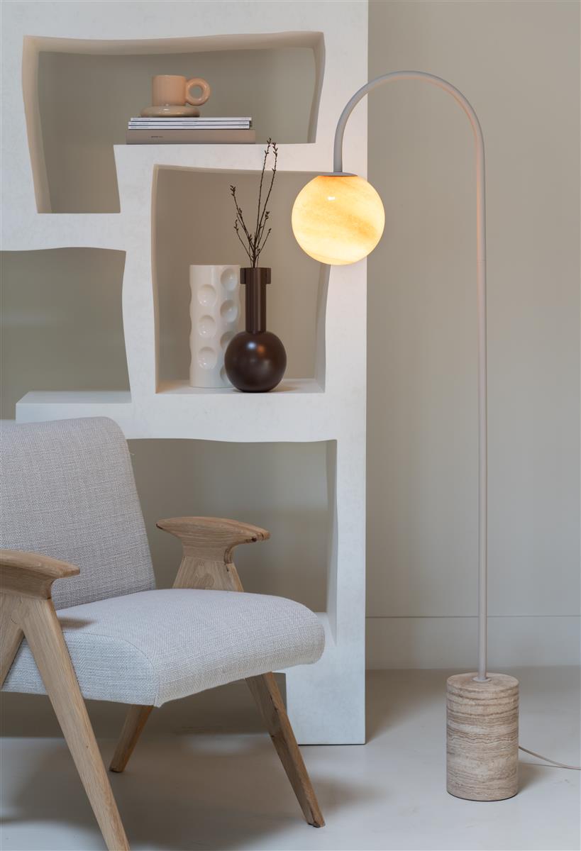 It's about RoMi Stehlampe TIVOLI sandfarben | 20x42x163cm