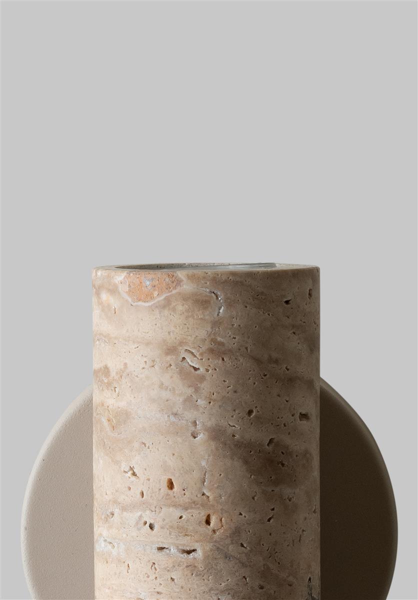It's about RoMi Wandleuchte TIVOLI sandfarben | 10x12x17cm