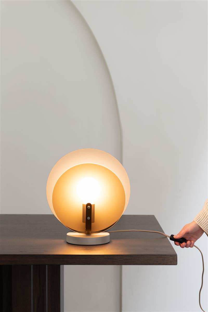 It's about RoMi Tischlampe TOLEDO bernstein | 22x30x32,5cm