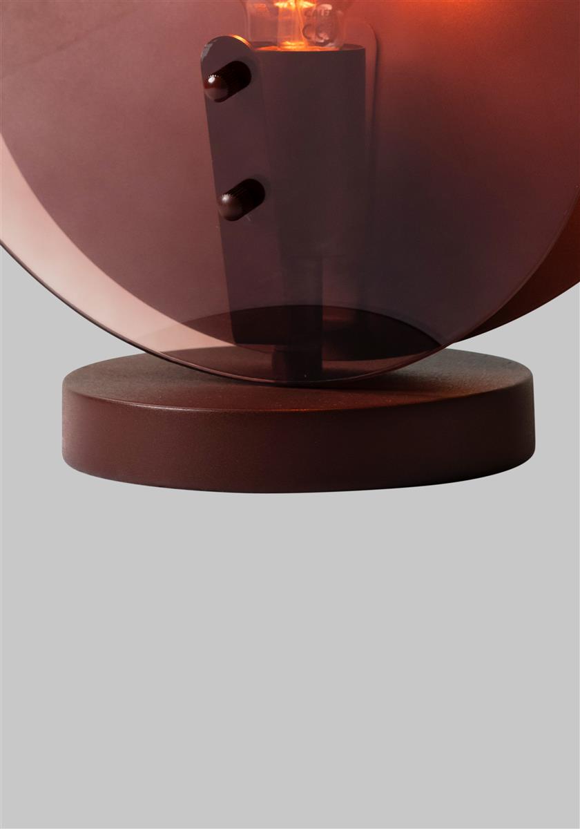 It's about RoMi Tischlampe TOLEDO braun | 22x30x32,5cm