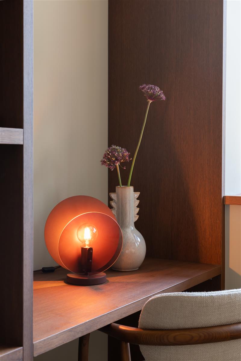 It's about RoMi Tischlampe TOLEDO braun | 22x30x32,5cm