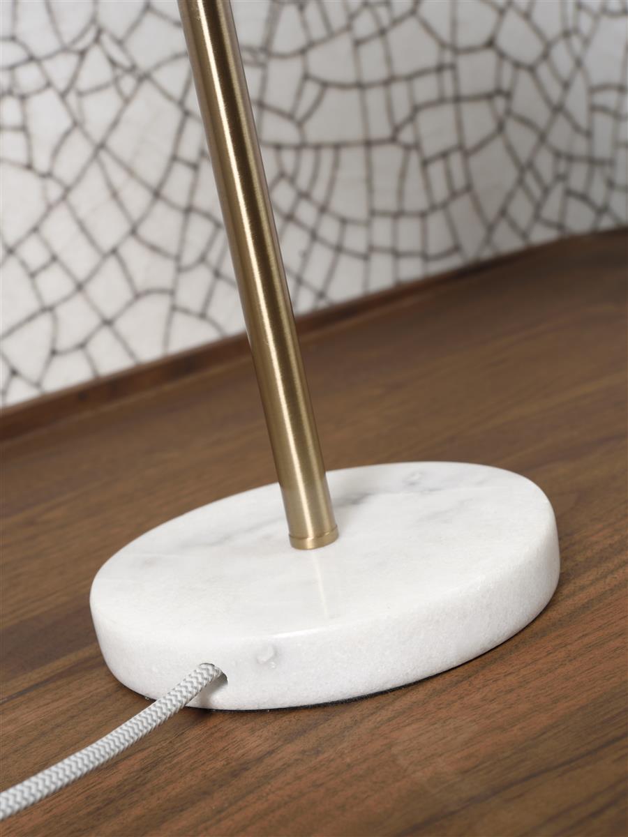 It's about RoMi Tischlampe TOULOUSE gold | 25x25x45cm