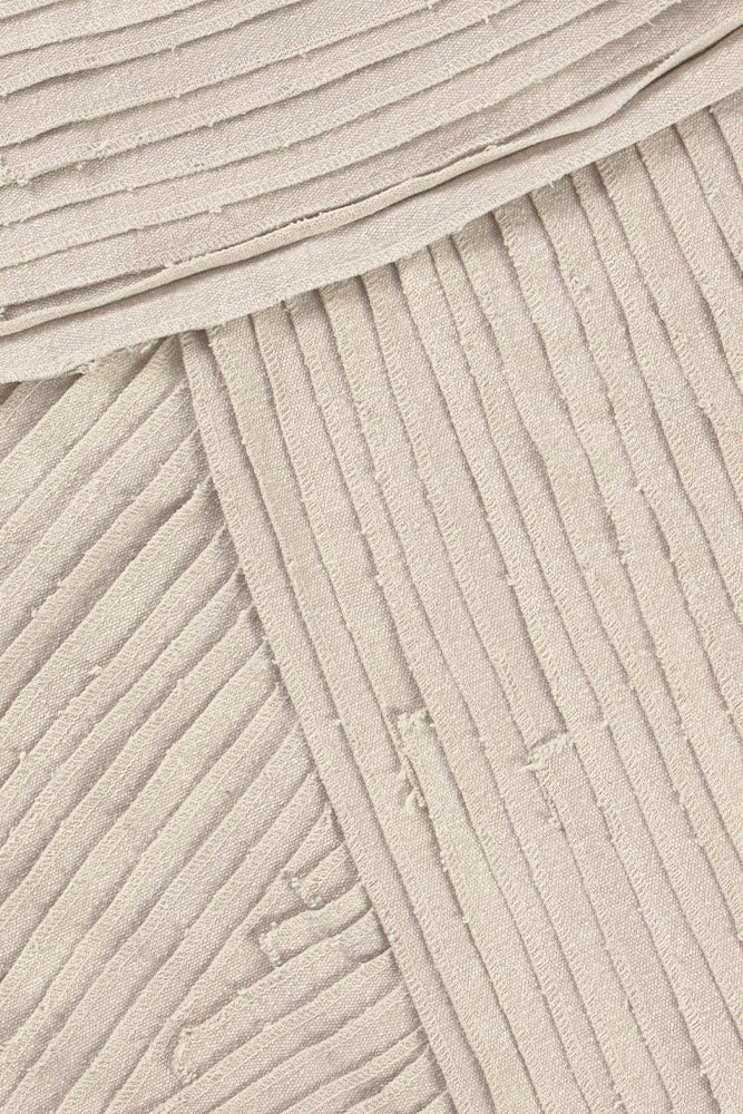 Lorena Canals Stonewashed Wandtapete Grey | 120x130cm