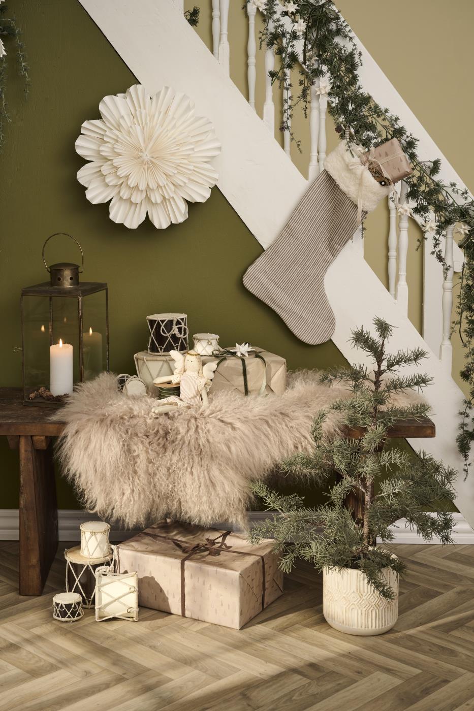 IB Laursen Weihnachtsbaum ZEDER mit Plastiktopf klein | Ø 28 H60cm