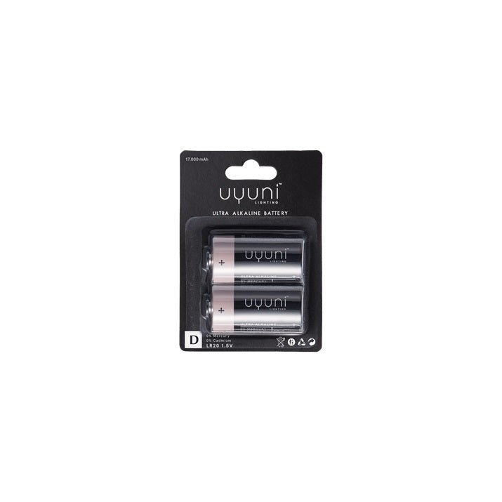 Uyuni Lighting D Batterien 2er Pack für LED Kerzen - Sir Henrys