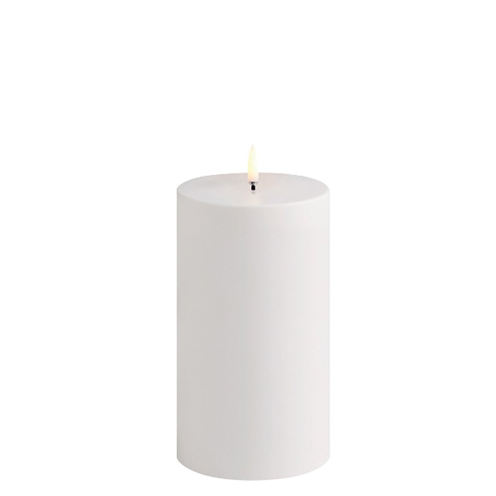 Uyuni Lighting LED OUTDOOR CANDLE weiß Ø10x17cm - Sir Henrys