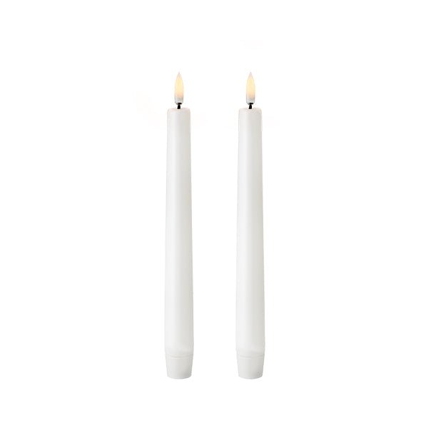 Uyuni Lighting LED Stabkerze 2er Set WHITE weiß - Sir Henrys
