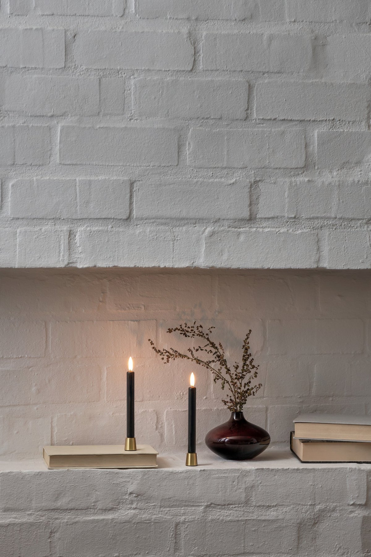 UYUNI Lighting Kerzenhalter MINI TAPER BRASS 2er Set gold matt | Ø 2,3cm