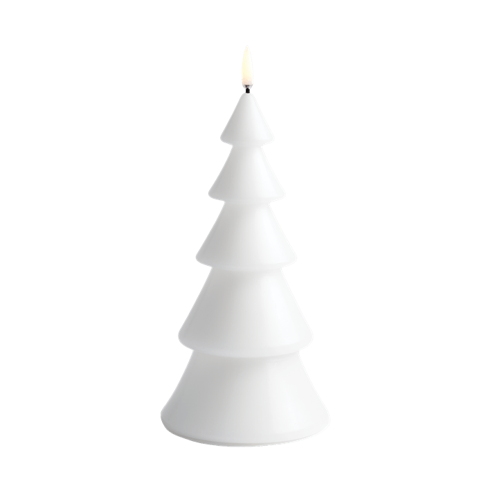 UYUNI Lighting LED Kerze XMAS TREE WHITE weiß |  Ø10x20cm