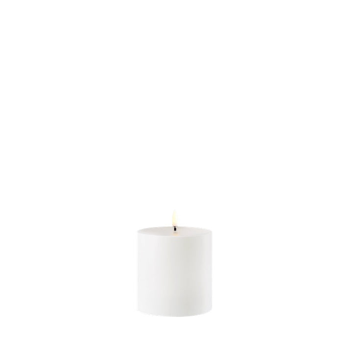 Uyuni Lighting LED OUTDOOR CANDLE weiß | 8x10cm