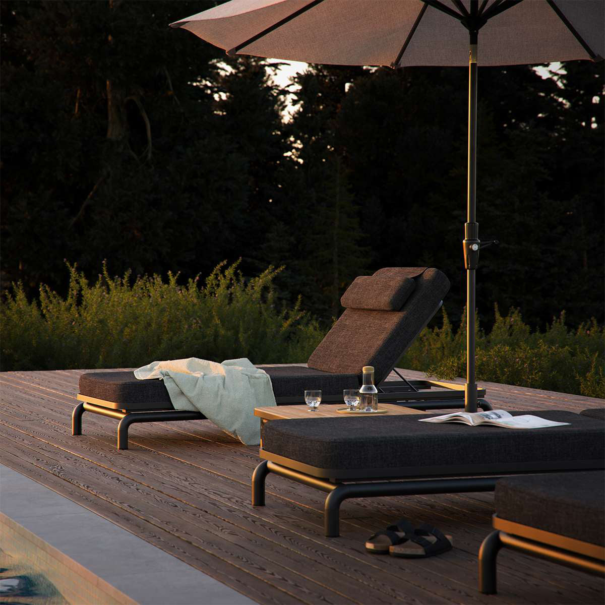 SACKit Outdoorliege KIRRA SUNBED | 210x77,5cm
