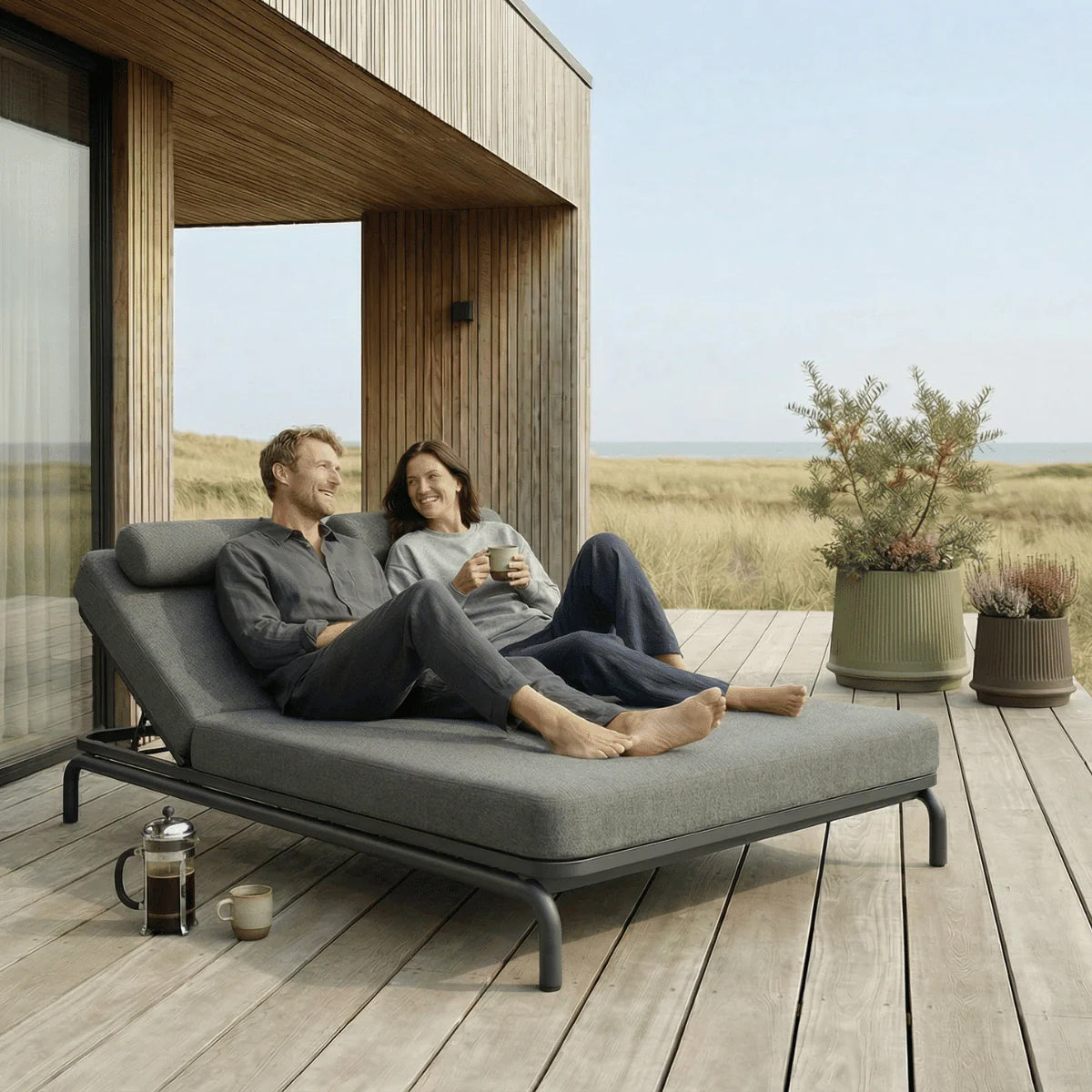 SACKit Doppelliege KIRRA DOUBLE SUNBED | 210x160cm