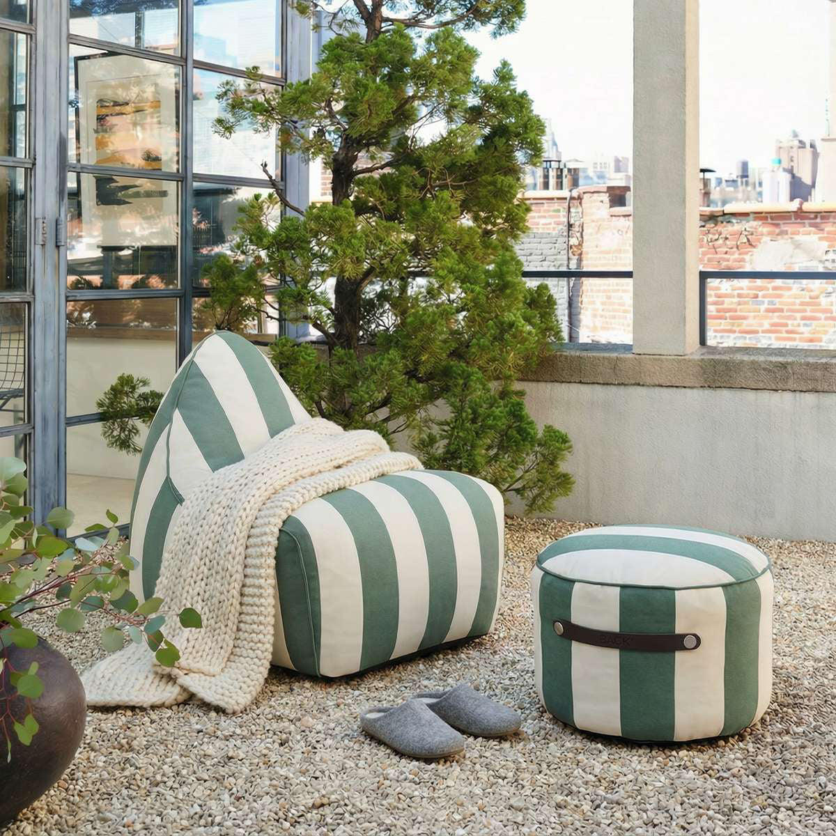 SACKit Pouf Outdoor | Ø50x35cm