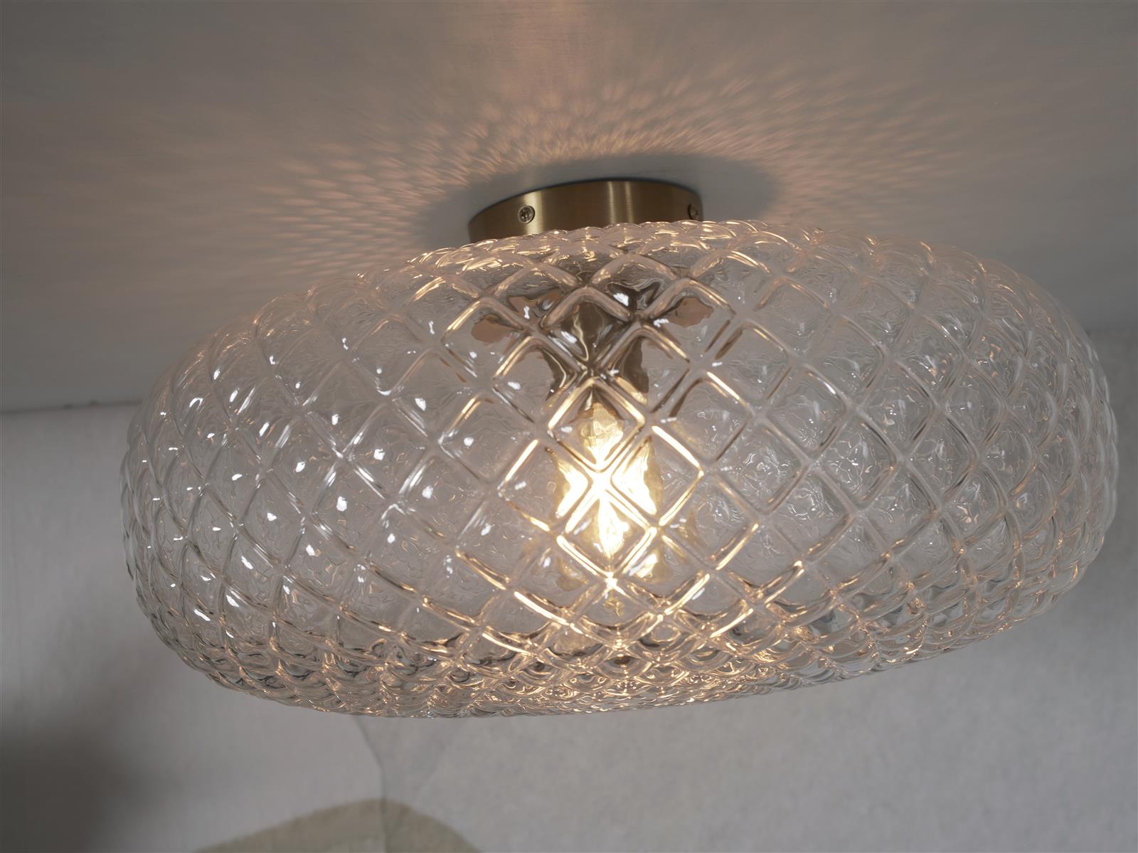 It's about RoMi Deckenlampe VENICE Klar | 44x44x24cm